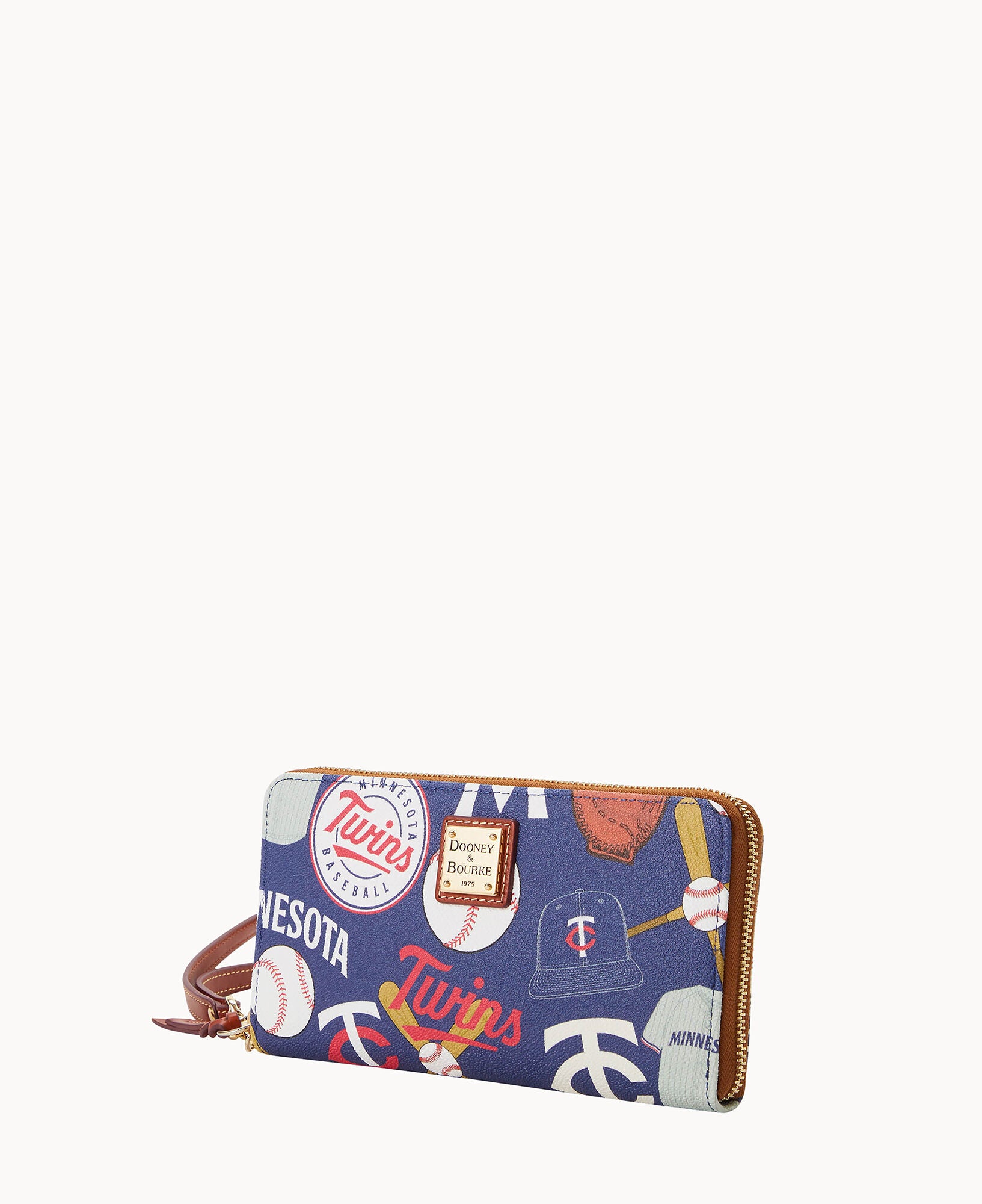 MLB Twins Large Zip Around Wristlet - Image 2