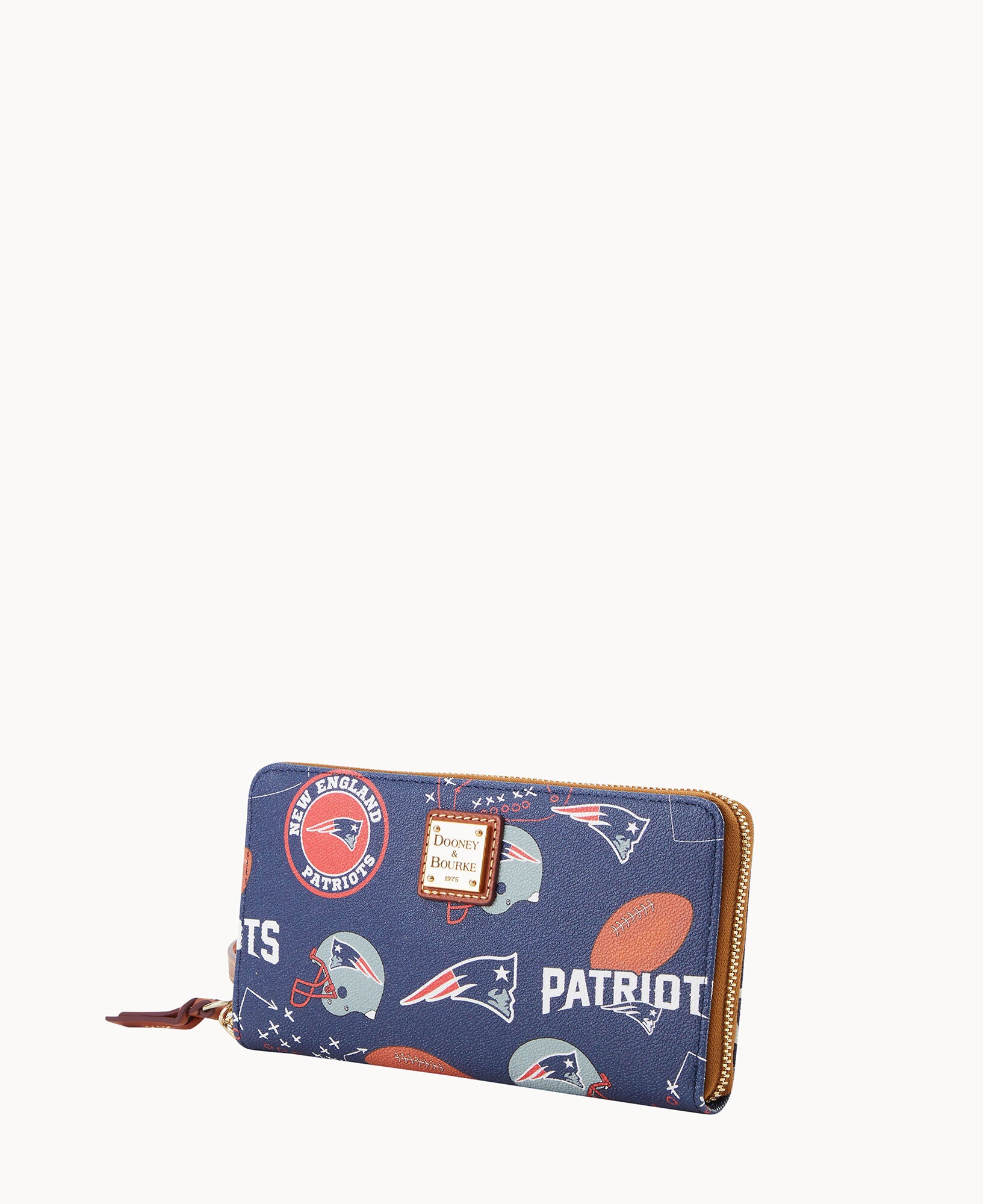NFL Patriots Large Zip Around Wristlet - Image 5