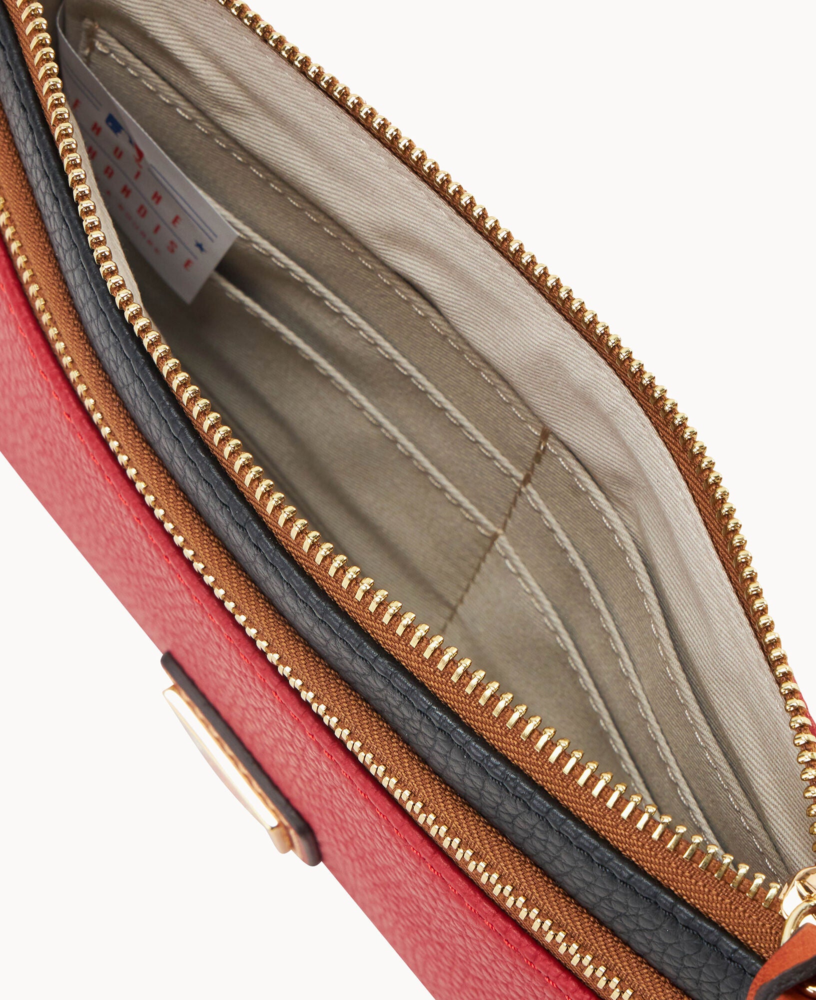 MLB Red Sox Double Zip Wristlet - Image 3