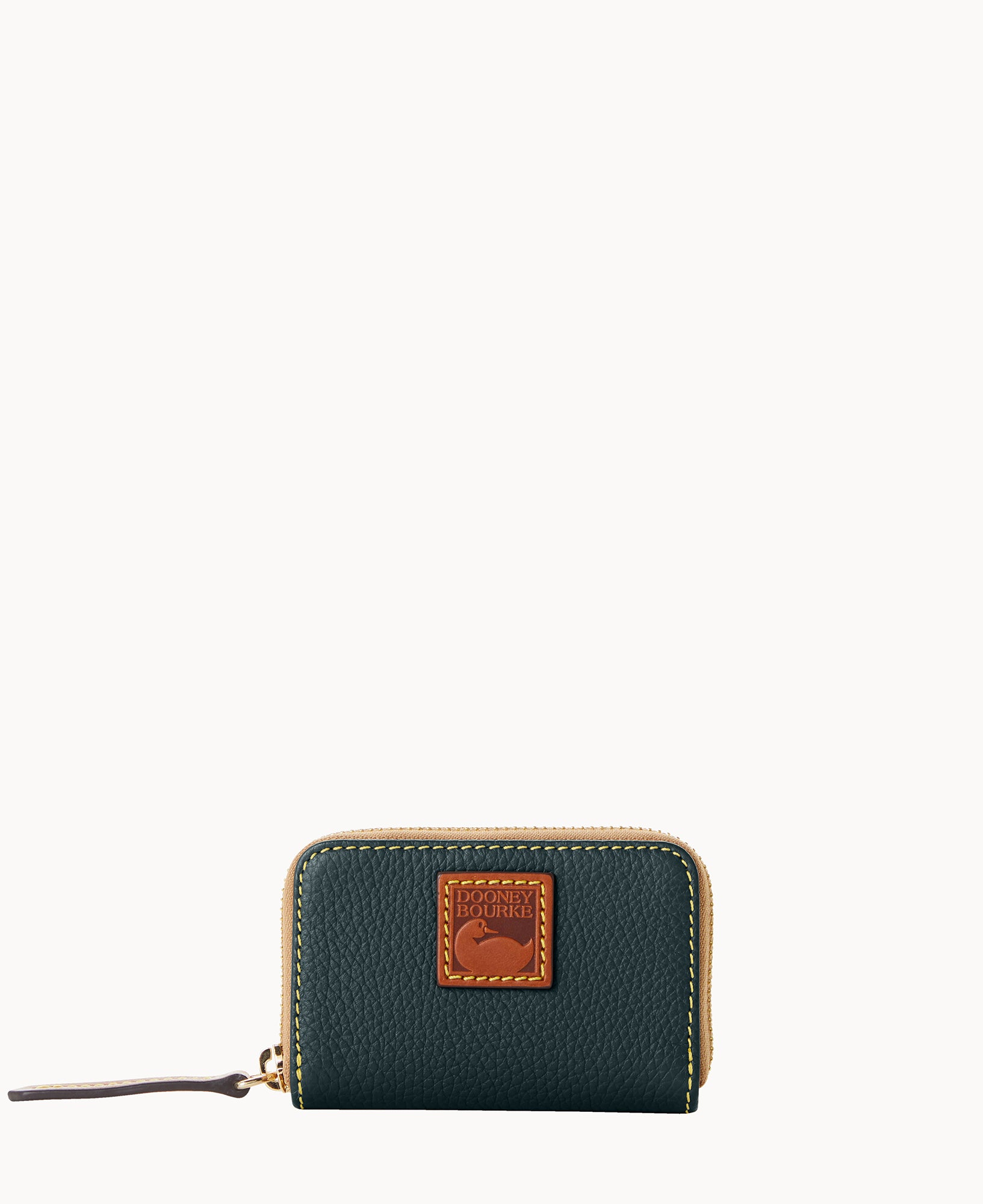 Pebble Grain Zip Around Credit Card Case - Image 16