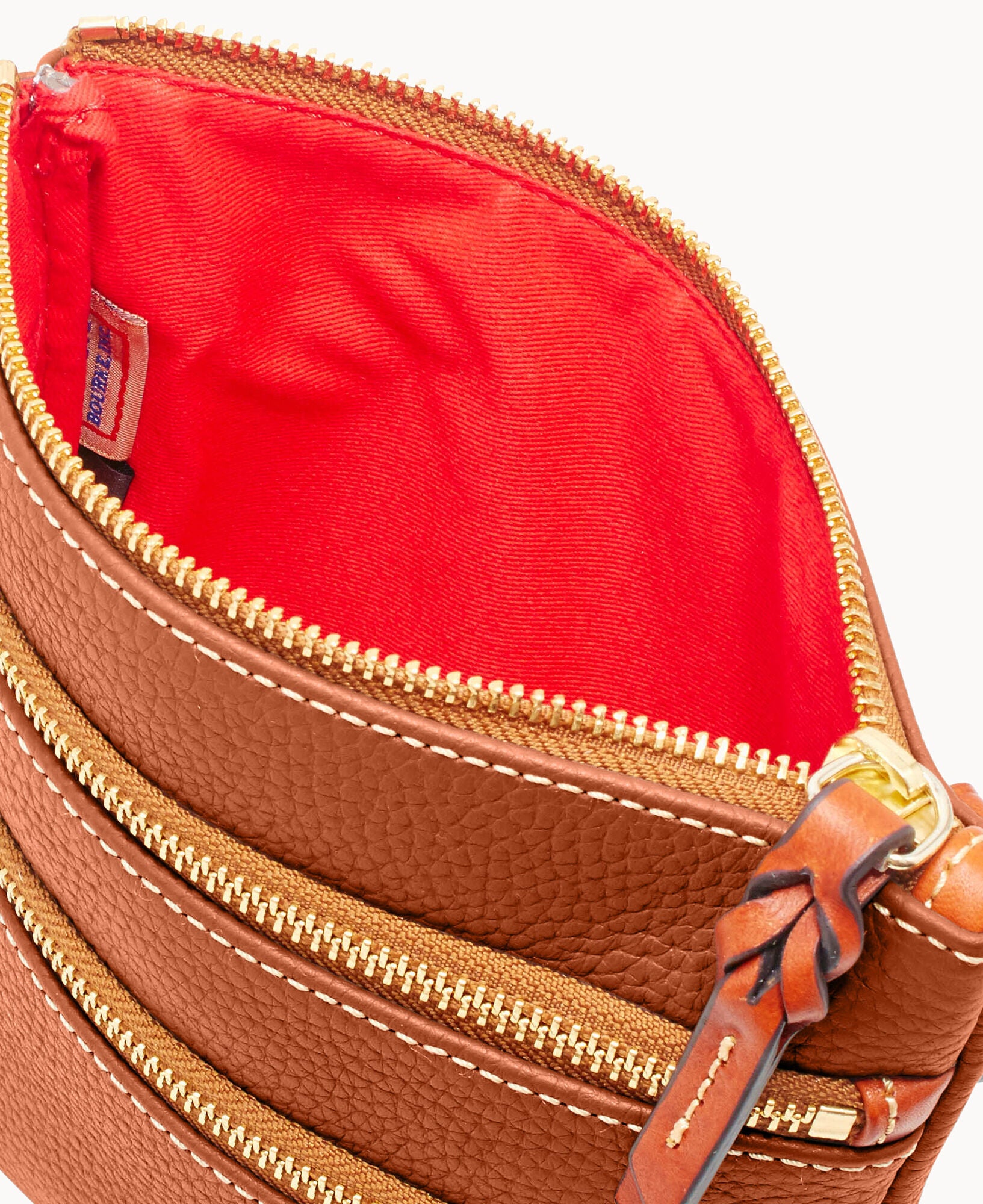 Pebble Grain North South Triple Zip - Image 30