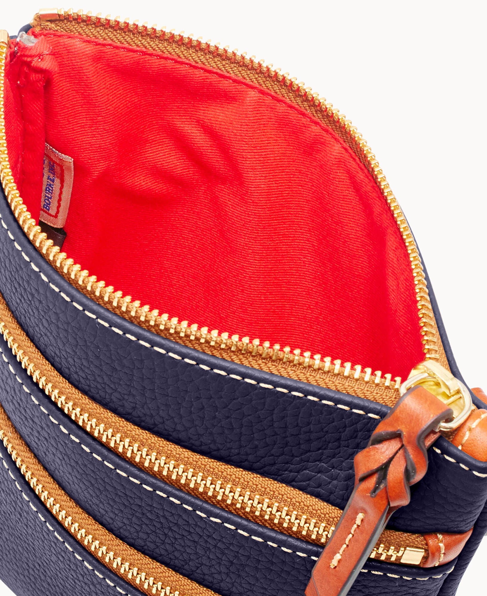 Pebble Grain North South Triple Zip - Image 19