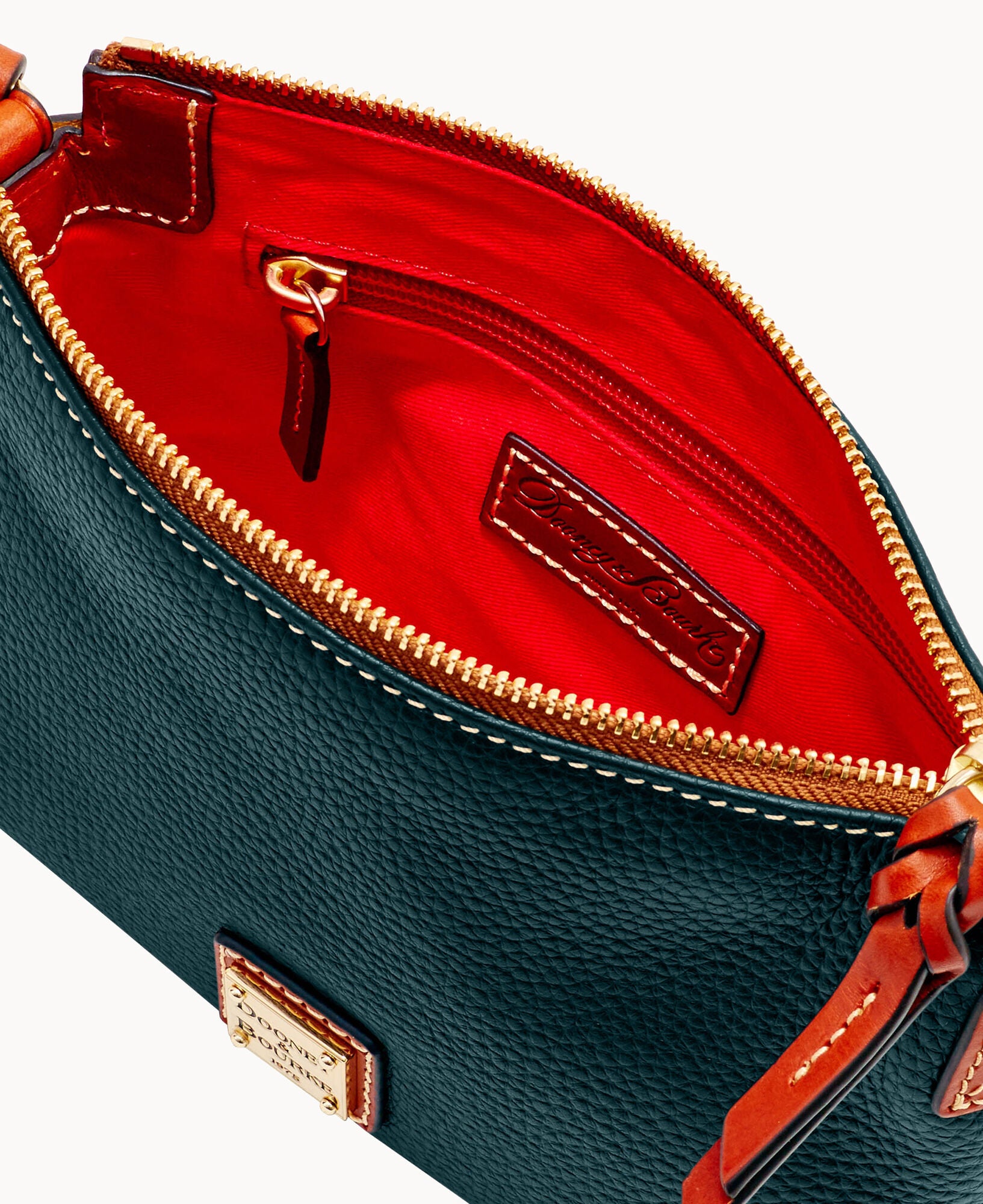 Pebble Grain Crossbody Pouchette - Image 3
