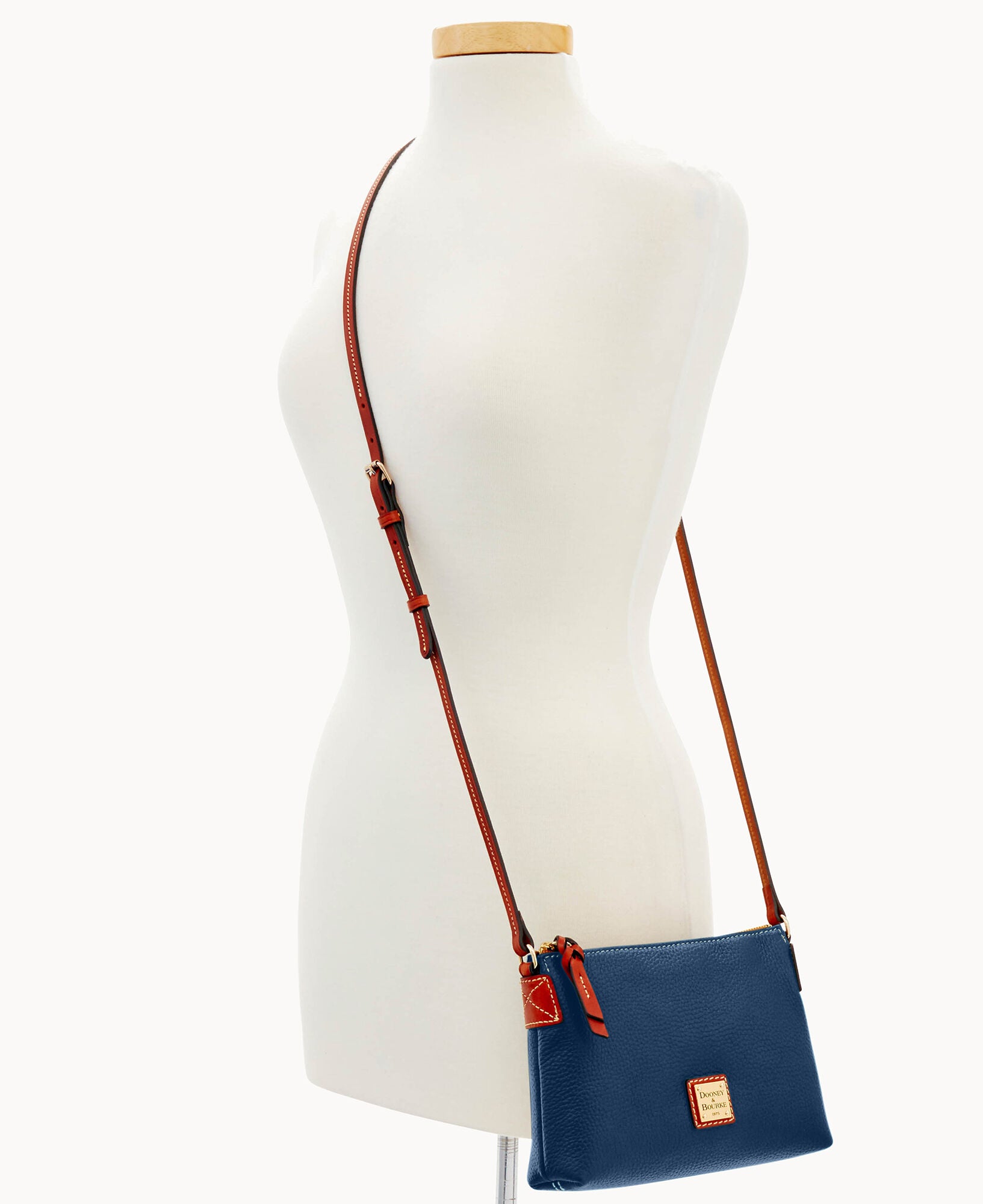 Pebble Grain Crossbody Pouchette - Image 12