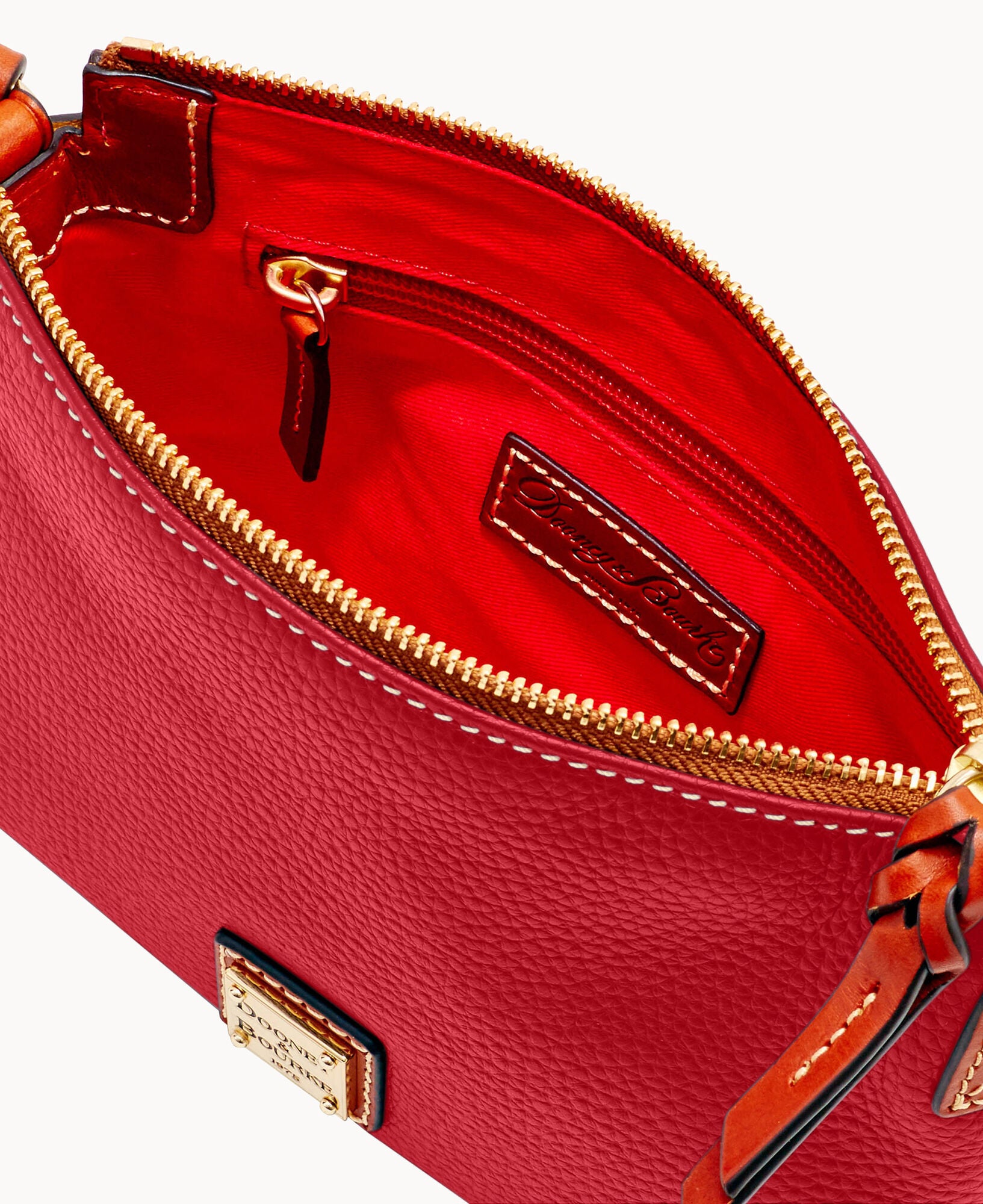 Pebble Grain Crossbody Pouchette - Image 7