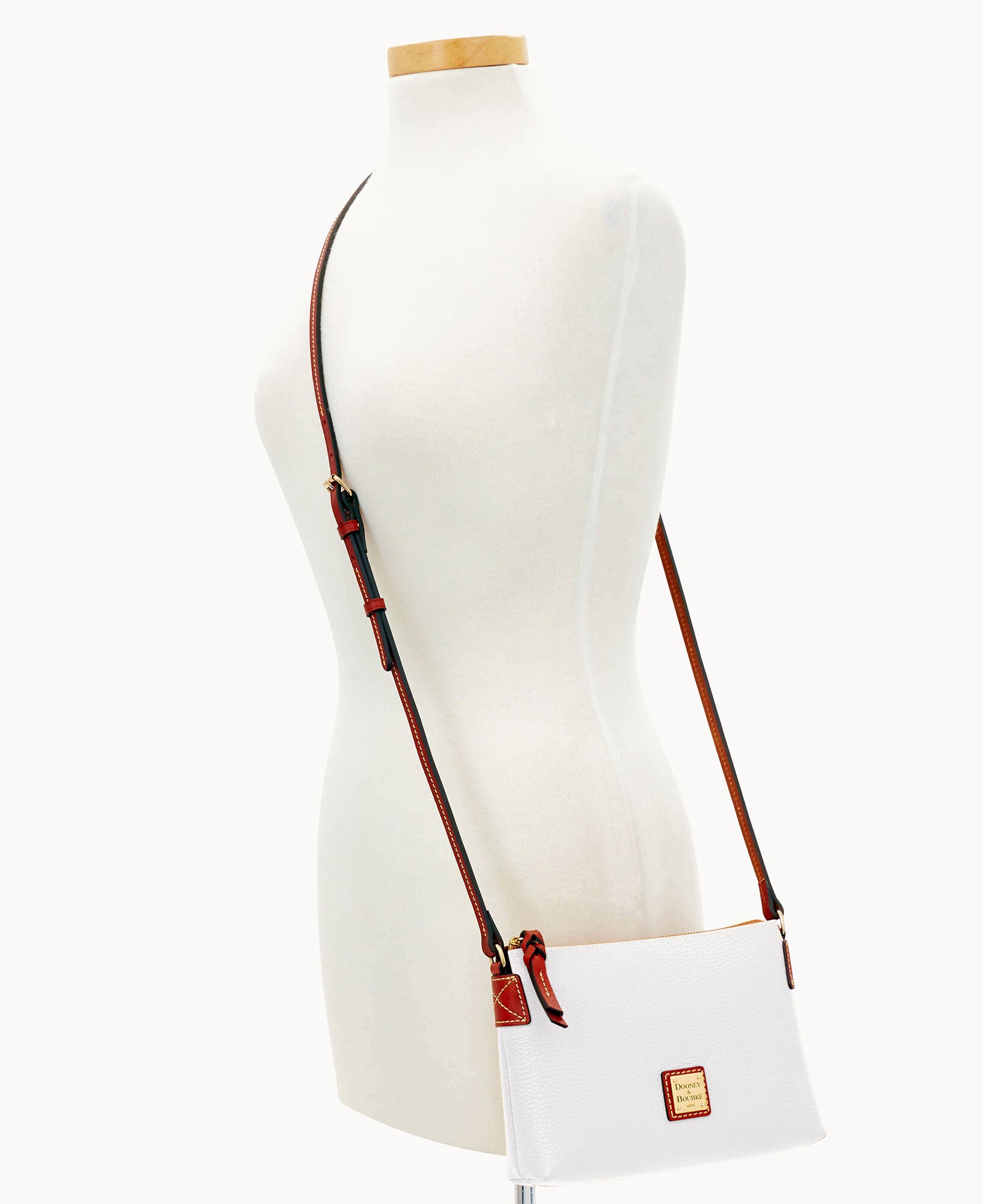 Pebble Grain Crossbody Pouchette - Image 16