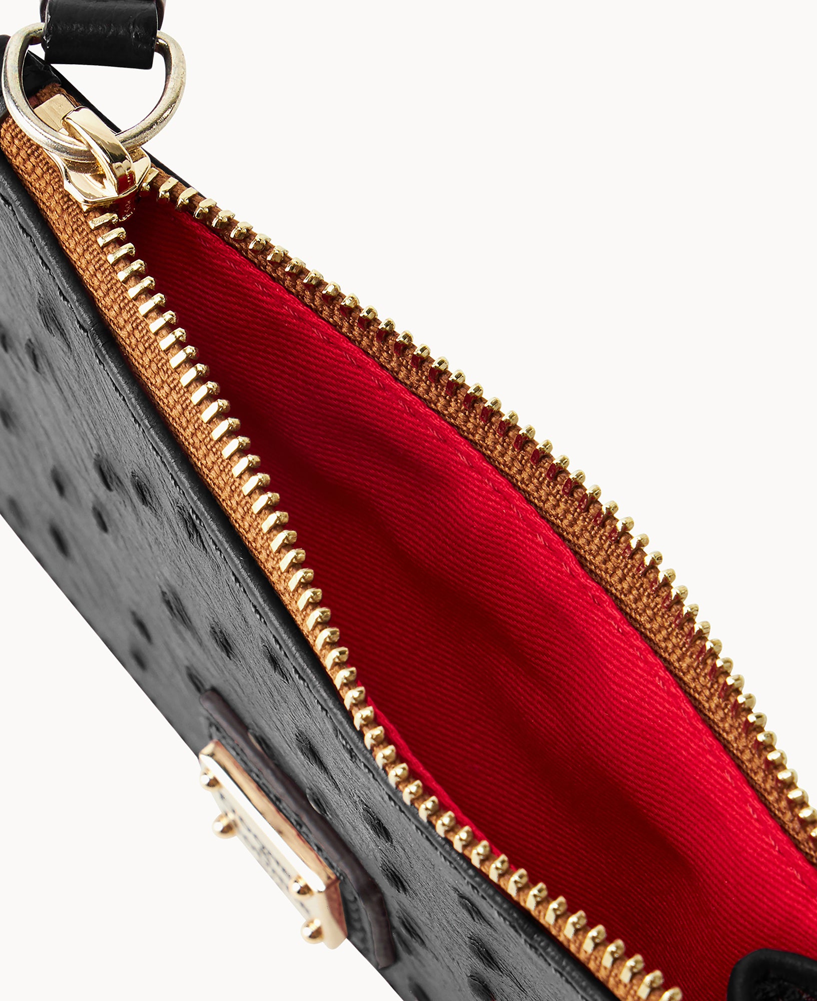 Ostrich Zip Credit Card Case - Image 12
