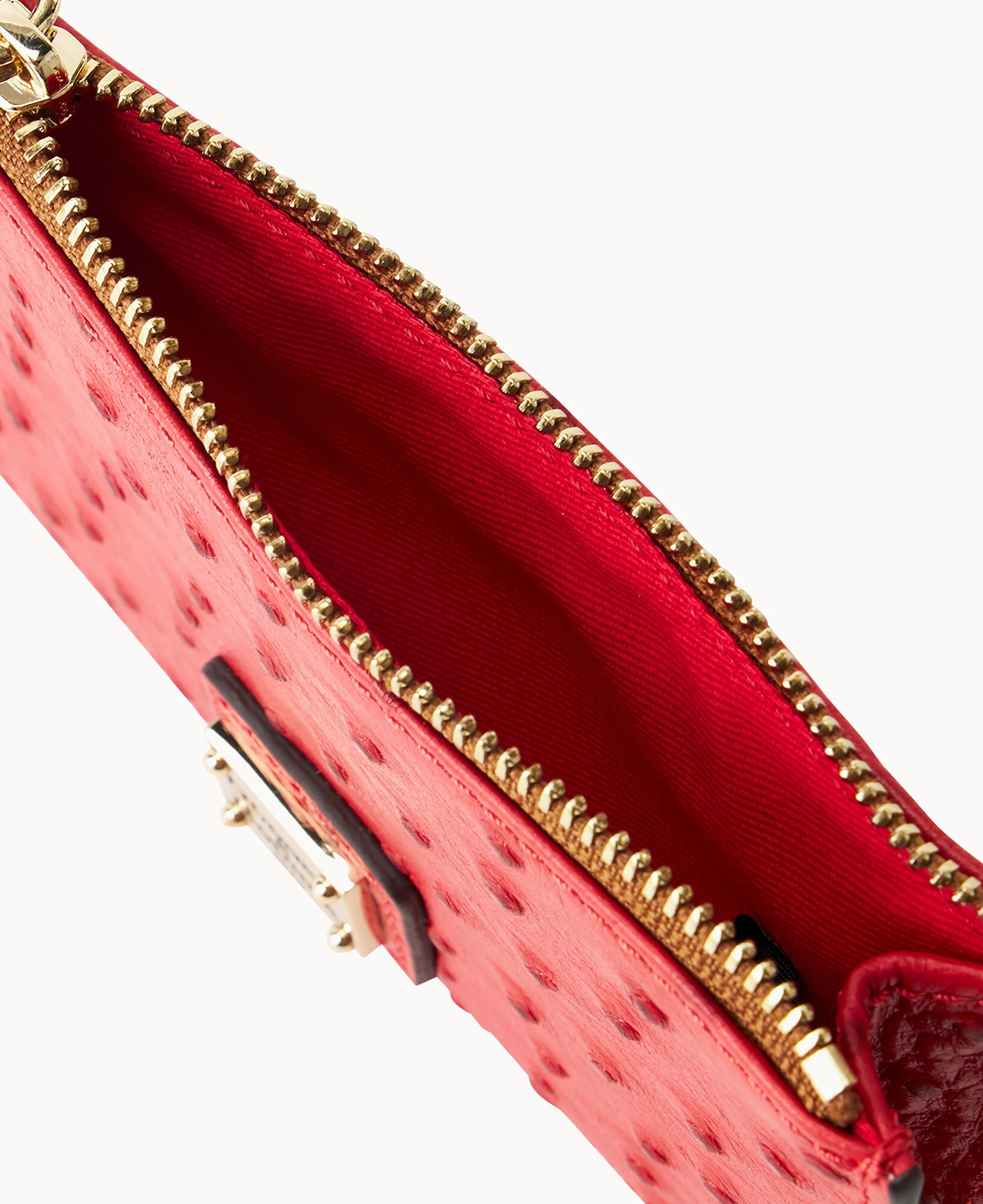 Ostrich Zip Credit Card Case - Image 3