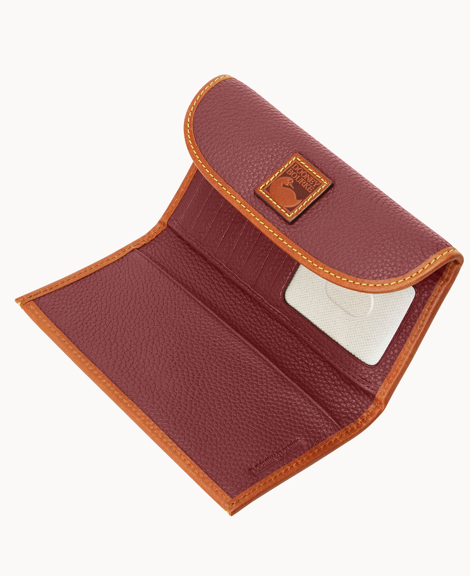 Pebble Grain Continental Clutch - Image 23