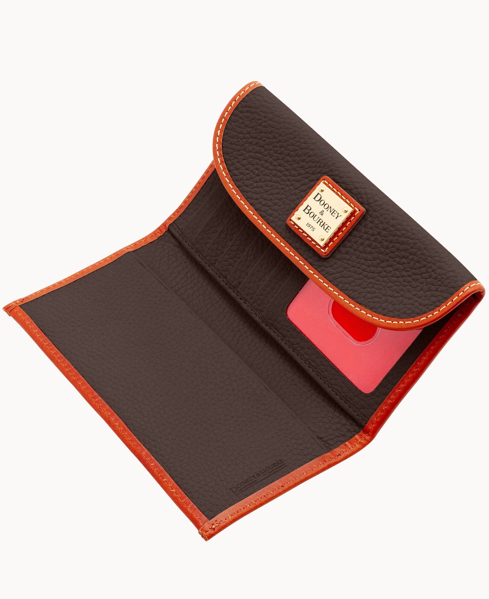 Pebble Grain Continental Clutch - Image 7