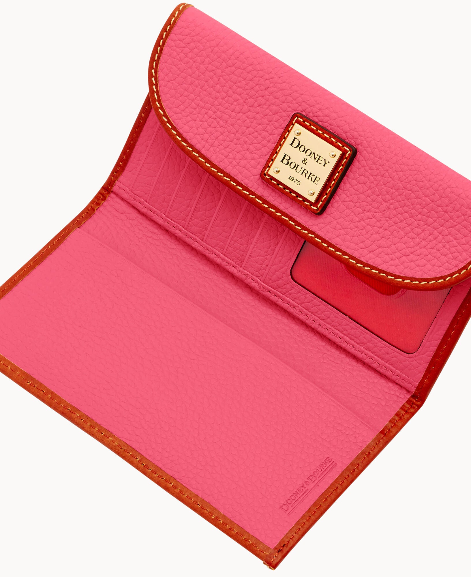 Pebble Grain Continental Clutch - Image 27
