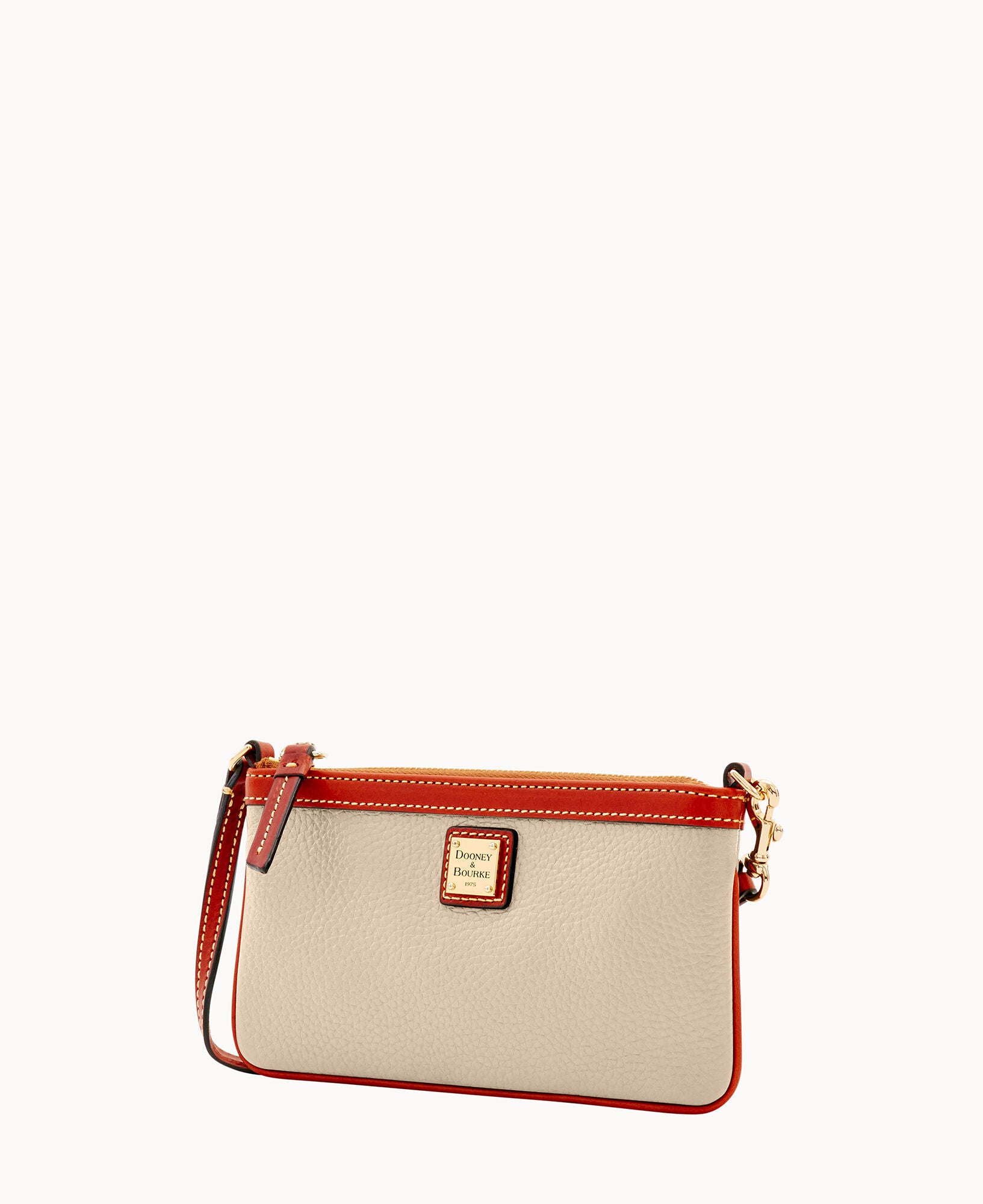 Pebble Grain Large Slim Wristlet - Image 13