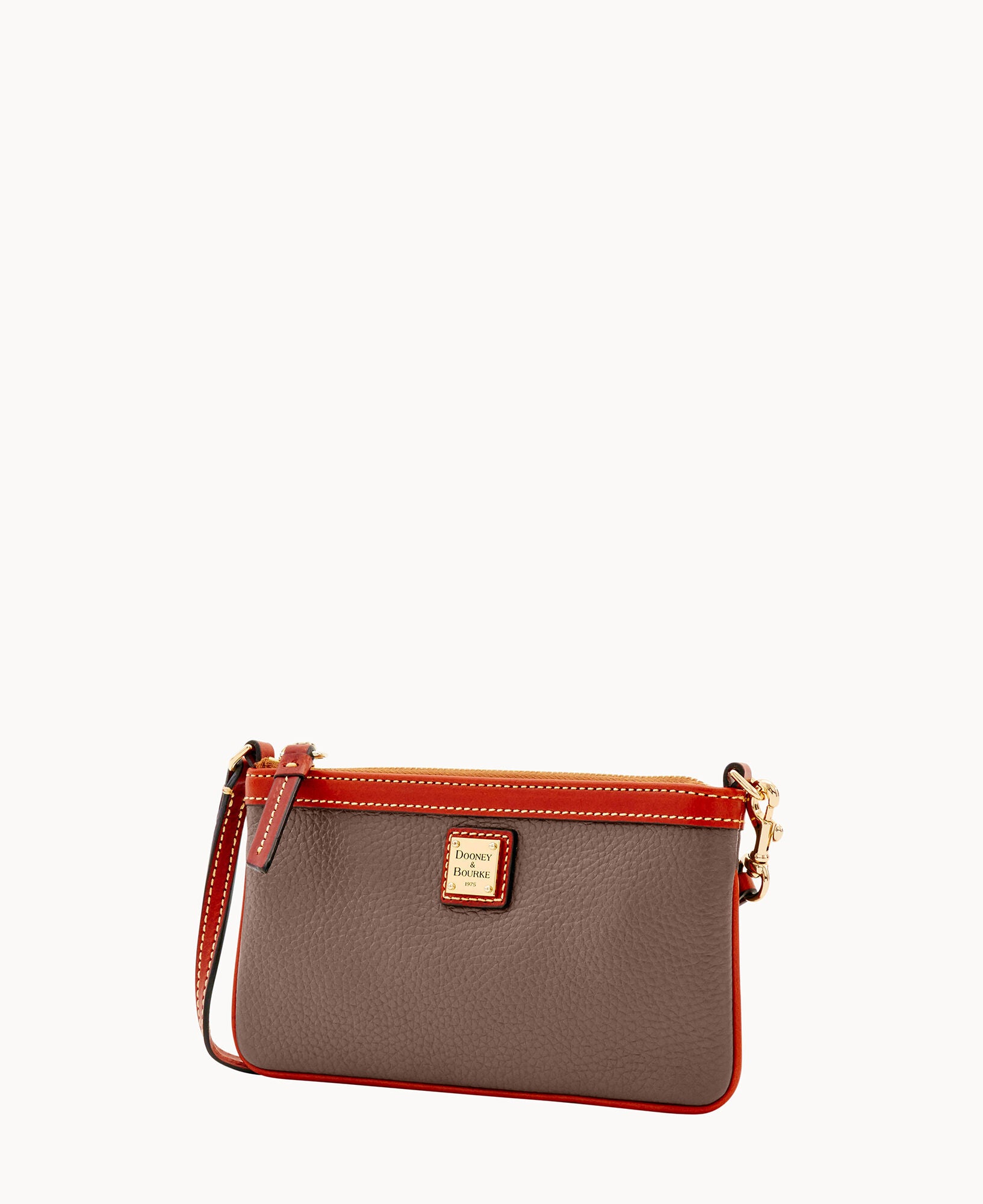 Pebble Grain Large Slim Wristlet - Image 25