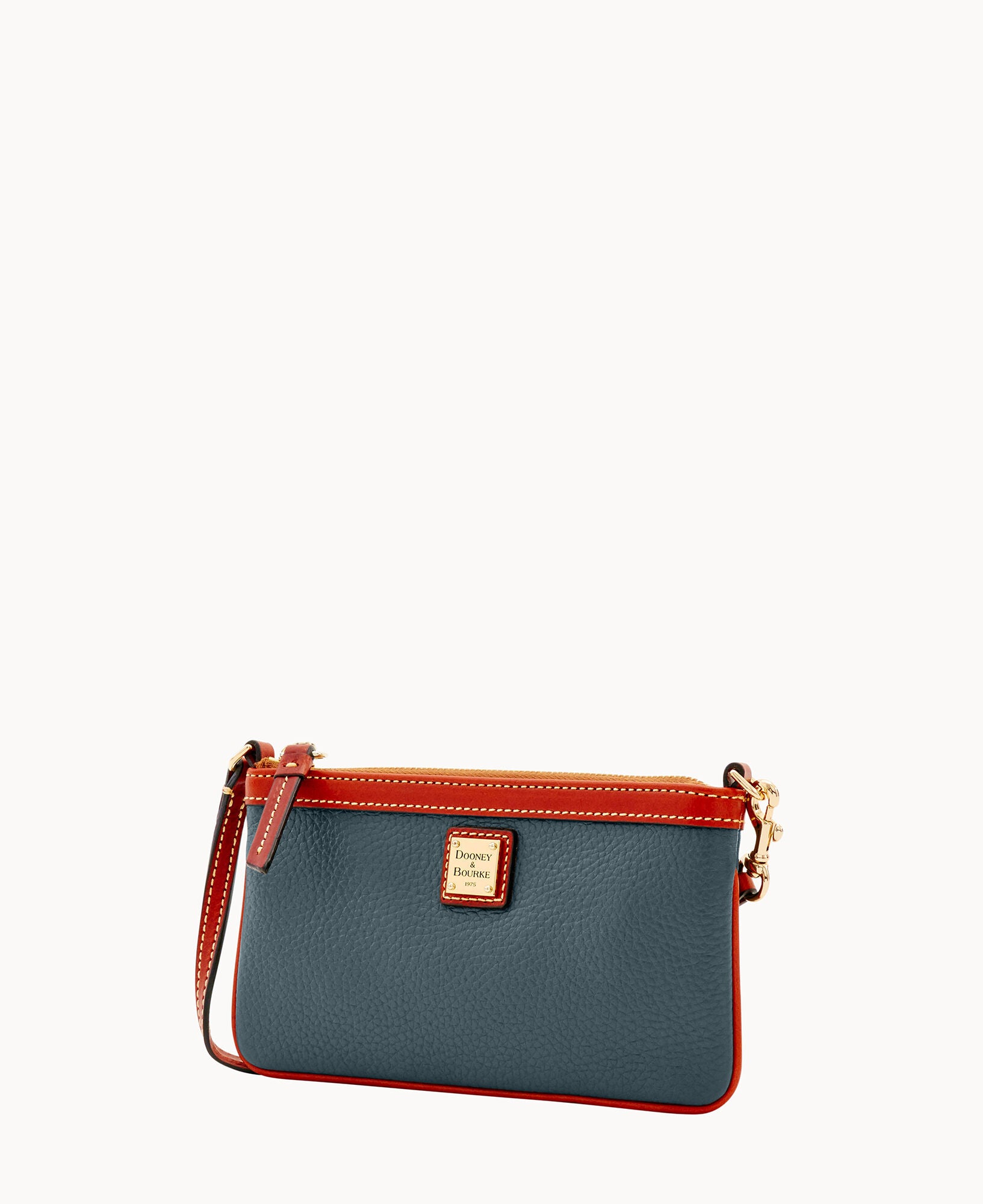 Pebble Grain Large Slim Wristlet - Image 8