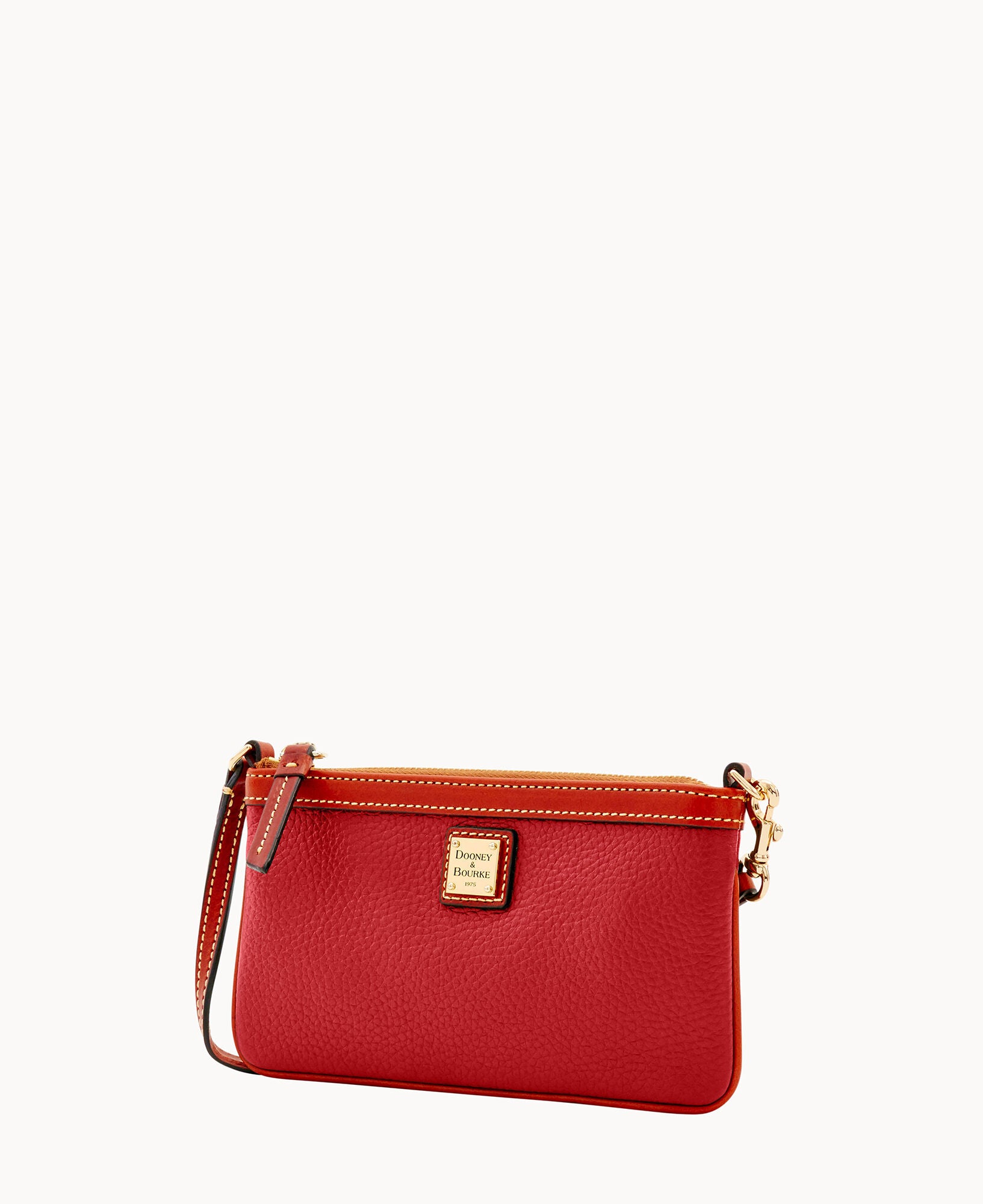 Pebble Grain Large Slim Wristlet - Image 28