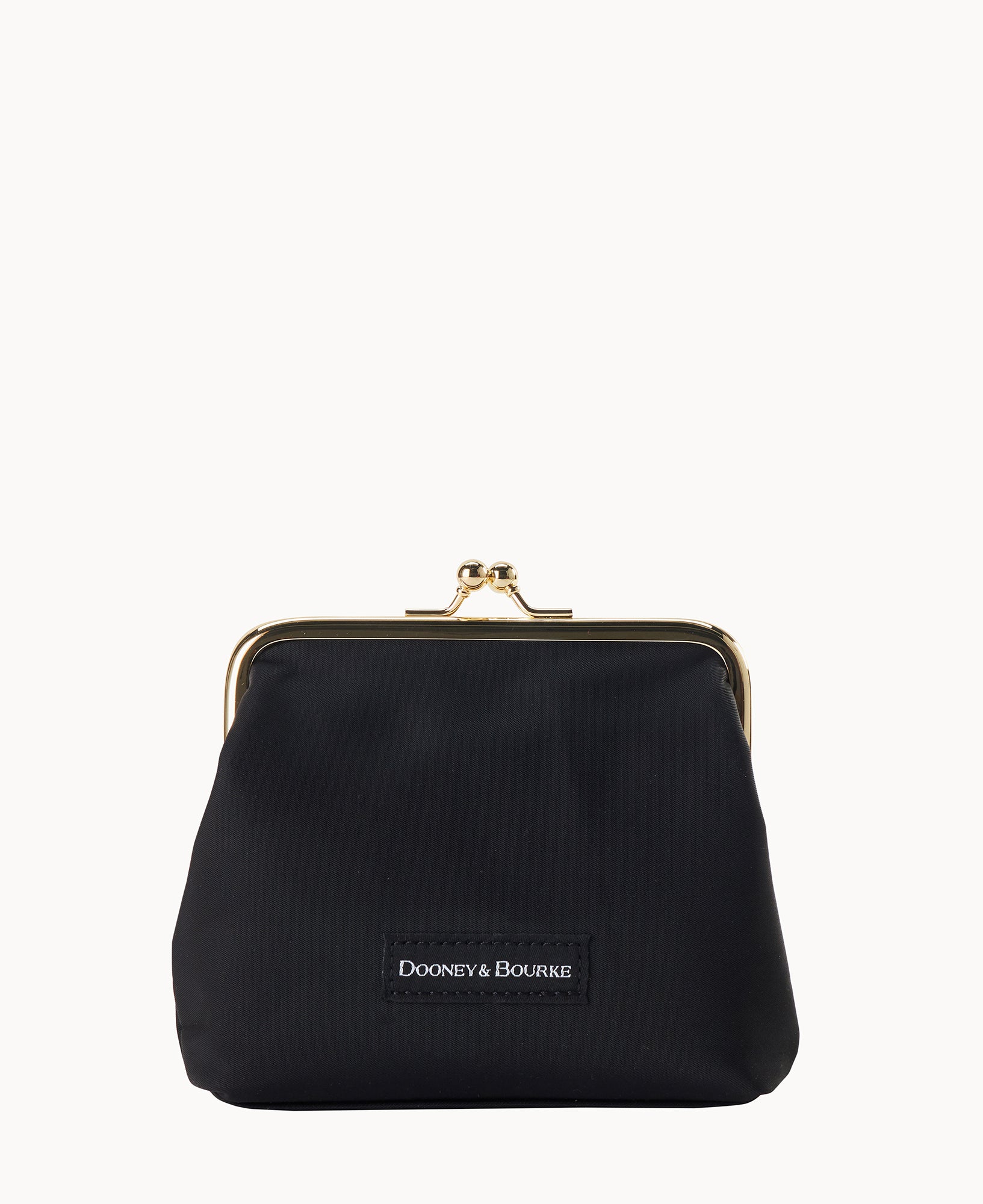 Nylon Large Framed Purse