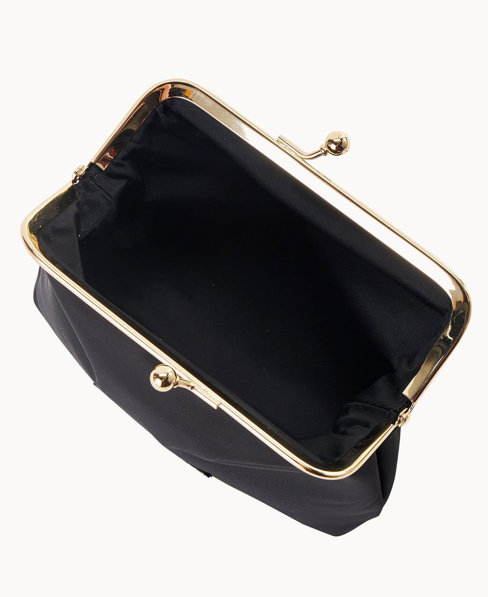 Nylon Large Framed Purse - Image 3
