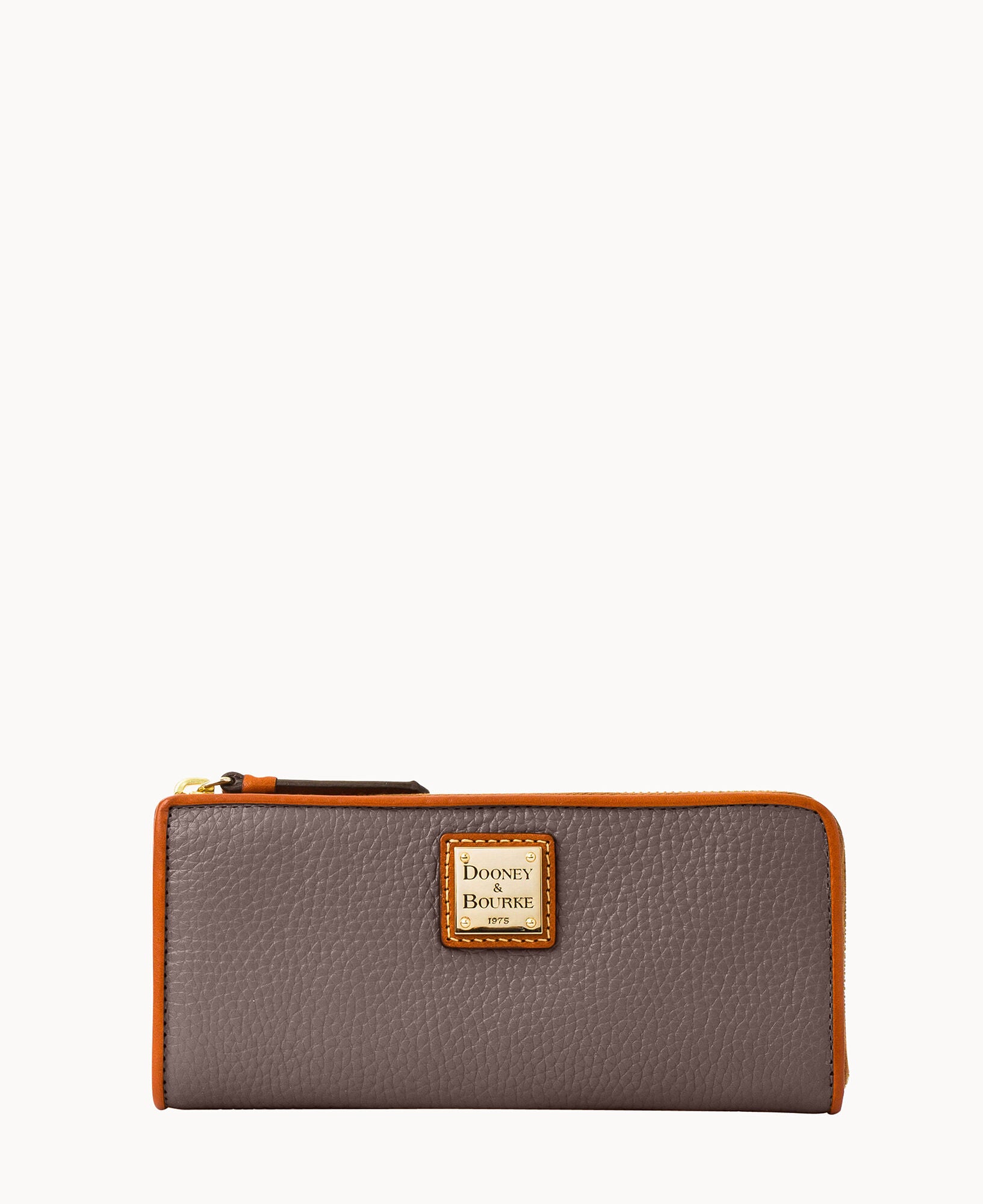 Pebble Grain Zip Clutch - Image 28