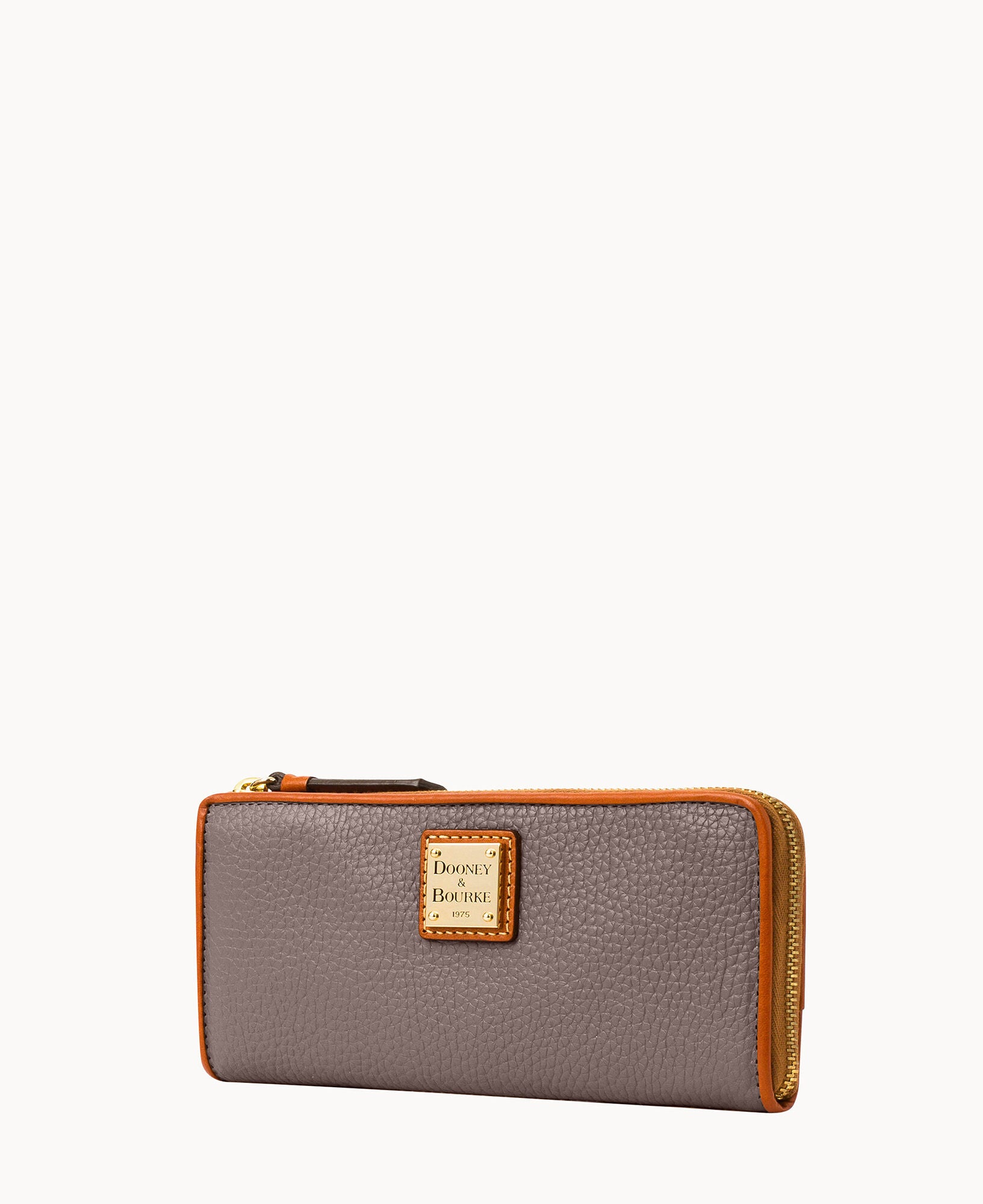 Pebble Grain Zip Clutch - Image 29