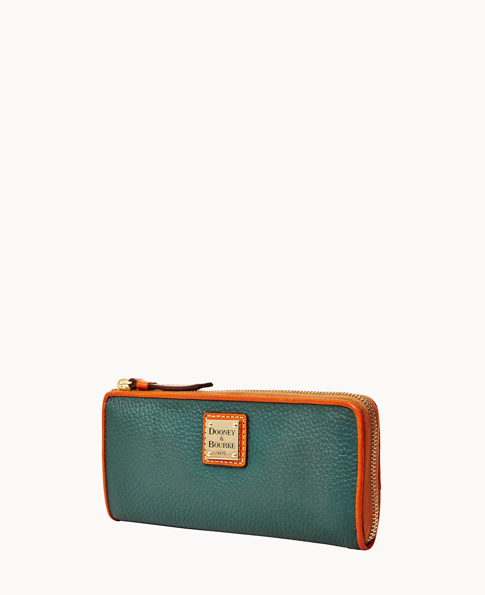 Pebble Grain Zip Clutch - Image 23