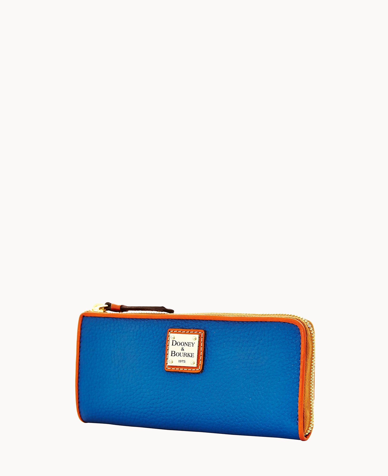 Pebble Grain Zip Clutch - Image 20
